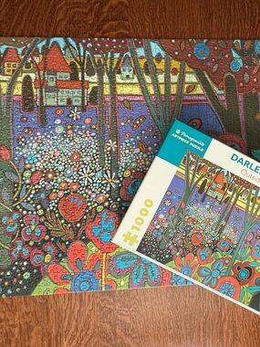 Pomegranate Darlene Kulig Outside Vienna 1000 Piece Puzzle Complete